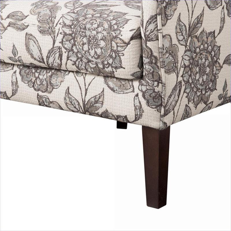 Fauteuil à oreilles Arianna, siège simple rembourré pour adultes et fauteuil confortable