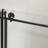 60" W X 76" H Sliding Frameless Shower Door With Clear Glass