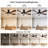 Itohan 56" 6-Speed Reversible Dc Motor LED Dimmable Ceiling Fan With Light And Remote