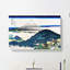 The Coast Of Seven Leagues by Katsushika Hokusai - Wrapped Canvas Print-55358485