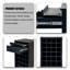 Armoire de rangement 35 po avec 24 tiroirs modulaires Farmhouse Coffee-1293697632