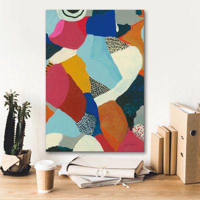  'Inclination C' by Cheryl Warrick Canvas Wall Art, 18" x 26"
