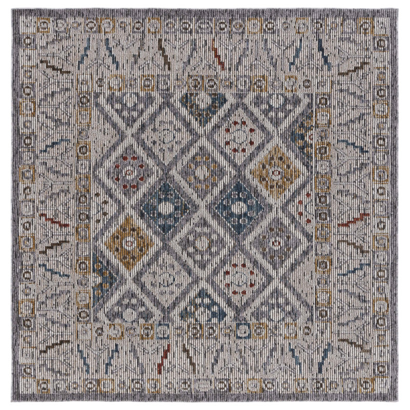 Sierra Performance Oriental Rug, Square 6'
