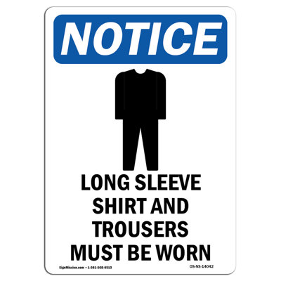 Long Sleeve Shirt Sign with Symbol