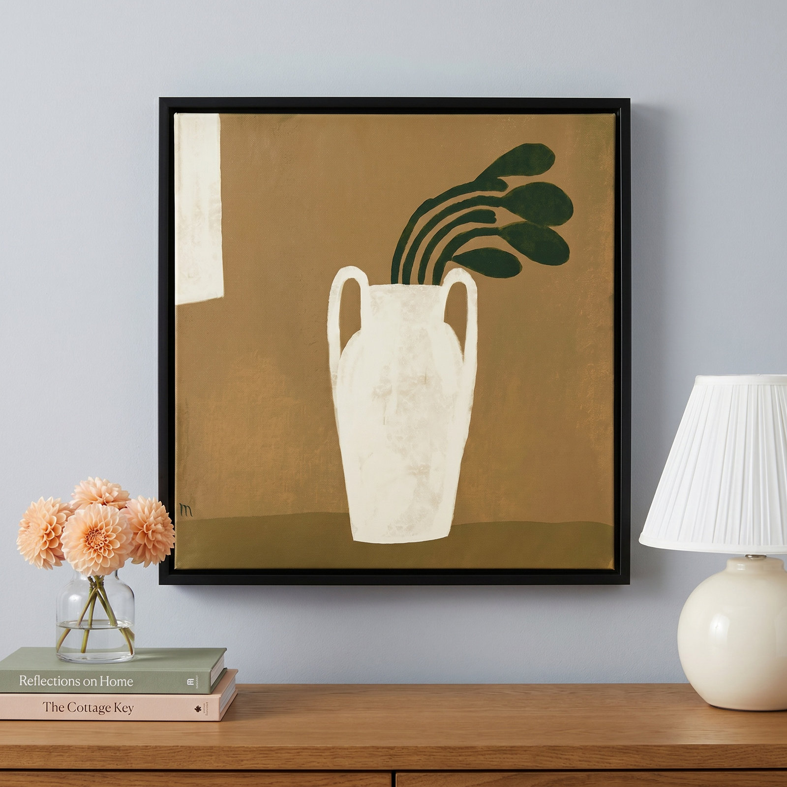 Gust Of Wind, Black, 44" H x 44" W x 1.25" D