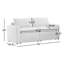Canapé modulaire rembourré 2 pièces 74 "Lana-1877567034-1868543249