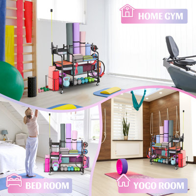 Metal Multi-Use Sports Rack