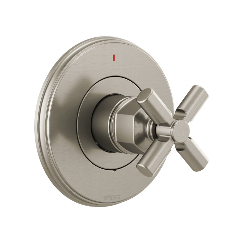 Invari™ Pressure Balance Valve Only Trim, Luxe Nickel, Cross