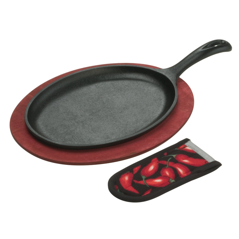 Cast Iron Fajita Set