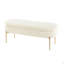 Banc de rangement contemporain