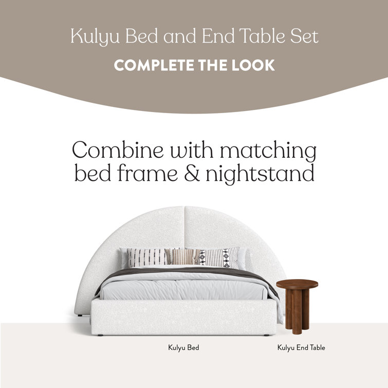 Kulyu Extended Arch Headboard Boucle