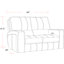 Ensemble de salon inclinable en cuir véritable 3 pièces Lloyd-1755828189-1701223114
