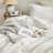 Love Thick - Calming Coma Inducer Oversized Comforter Set - Milky White-103145514