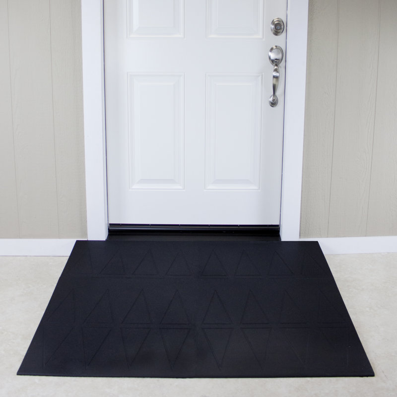 Rampe de seuil H 3,25 po SafeResidentiel, H 3,25 po x l 39,5 po x L 48 po