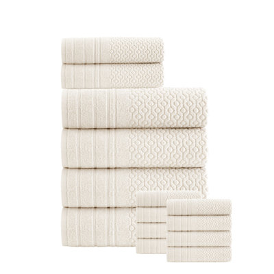 Folles Turkish Cotton Midweight Jacquard Mulit-Size Set
