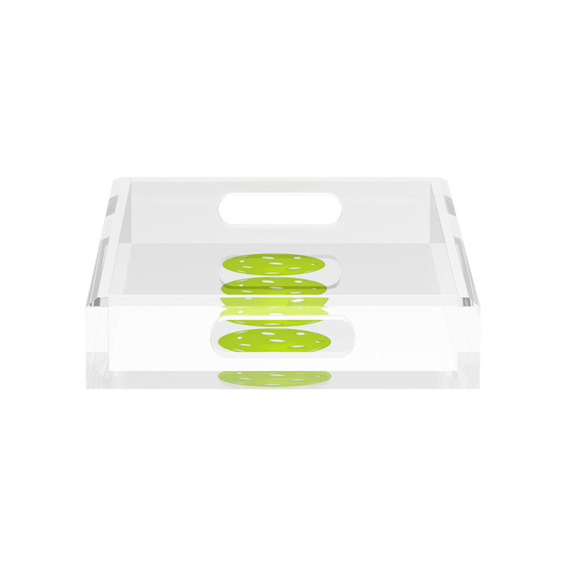 Decorative Tray, 2" H x 12.5" W x 7.75" D