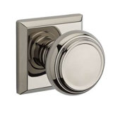 Traditional Privacy Door Knob with Traditional Square Rose