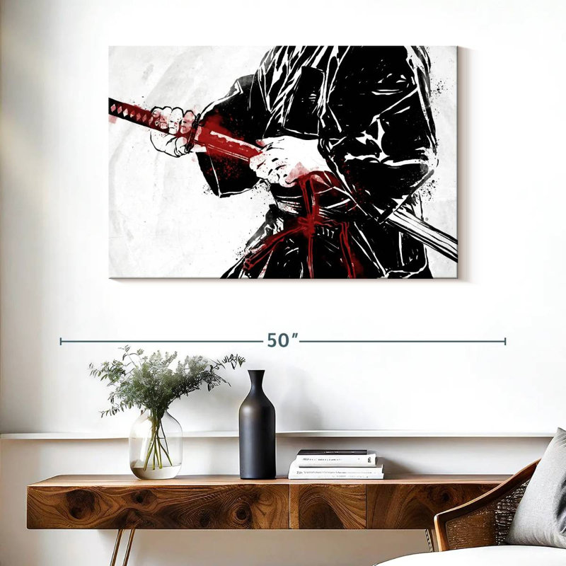 Sireci Katana Man, 26" H x 39" W