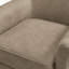 Fauteuil d'appoint pivotant en similicuir