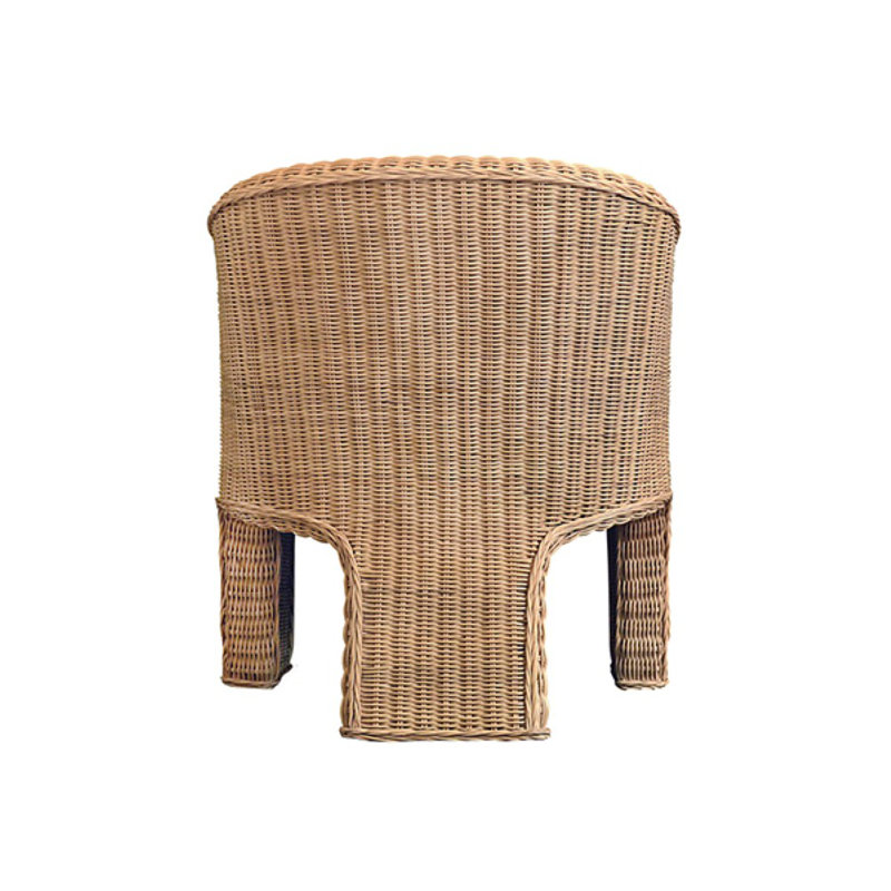 Giza Linen Barrel Chair