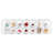Plastic Egg Holder with Lid and Handle for 14 Eggs - Stackable Egg Holder for Fridge