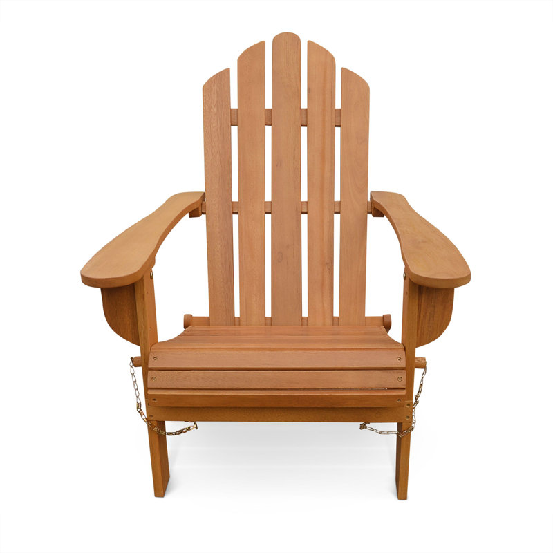 Nolin Wood Foldable Outdoor Adirondack Chair