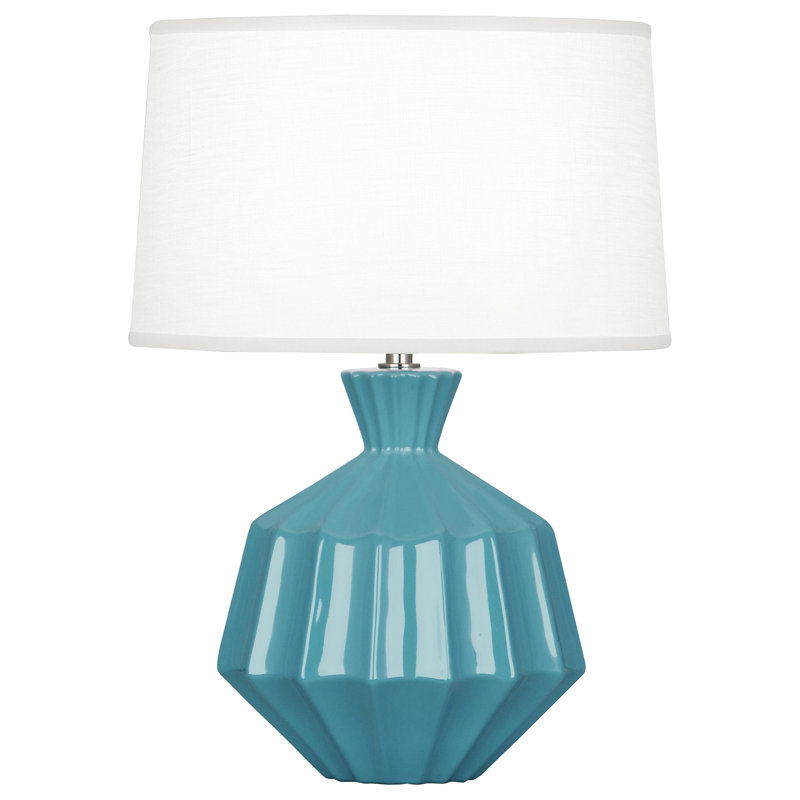 Small Orion Accent Lamp, Steel Blue