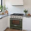 KUCHT Professional 30 po 4,2 pieds cubes Cuisinière au gaz propane et four à convection en vert olive avec brûleurs True Simmer-97805566-97805563