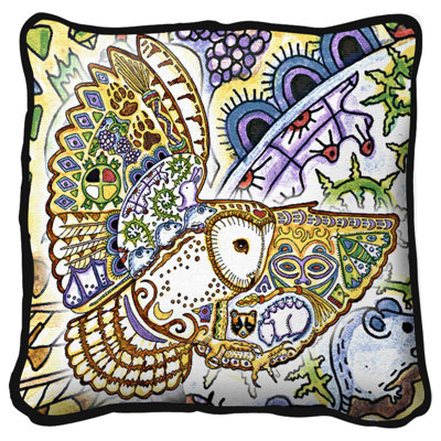 Cotton Reversible Pillow Cover