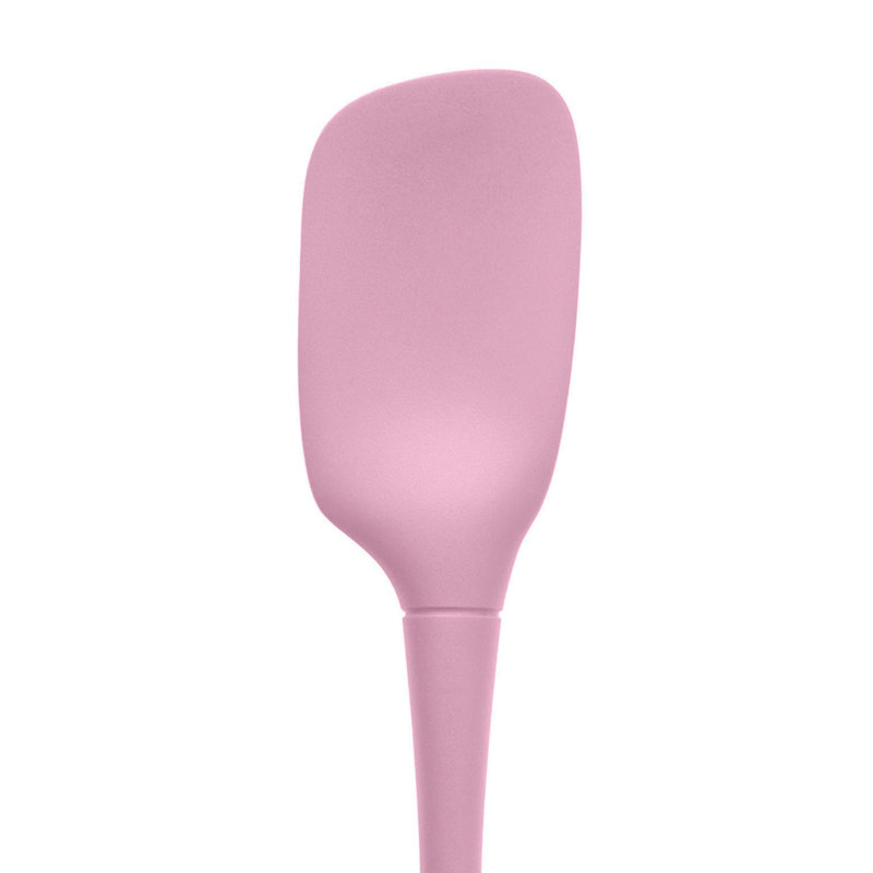 Spatule tout en silicone Tovolo Flex-Core pour ramasser, remuer et servir, sorbet rose