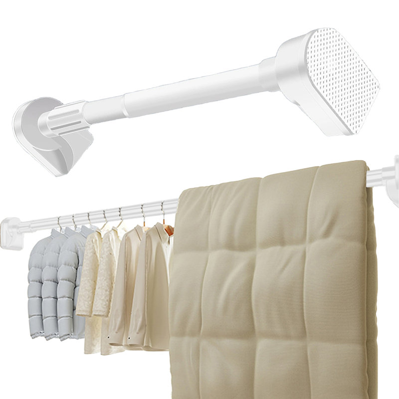 Adjustable Clothing Rack, White