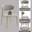 Ensemble de 2 chaises d'appoint Kacey Boucle