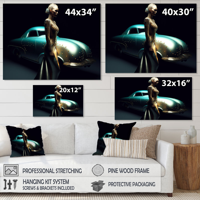 Impression sur toile Classic Classic, H 30 po x l 40 po x P 1,5 po, Cadre simple blanc