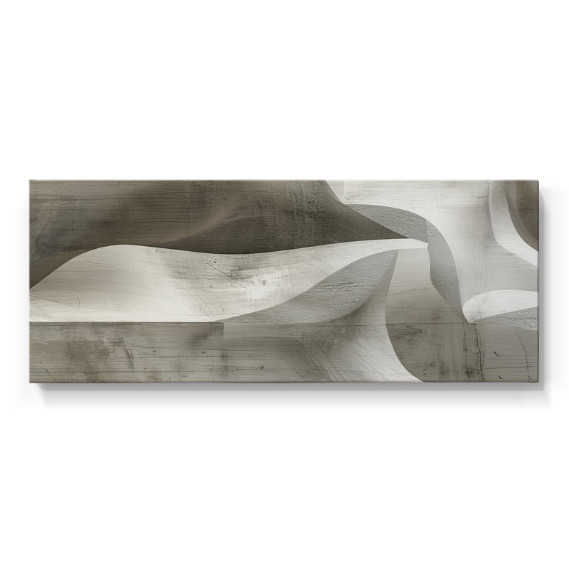 Abstract Series 4 #XCII-Wide Gallery Wrapped Canvas, 20" H x 50" W