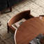 Table basse circulaire de conception moderne