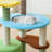 4 Tiers Cat Tree with Condons,Perch,Scratching Posts