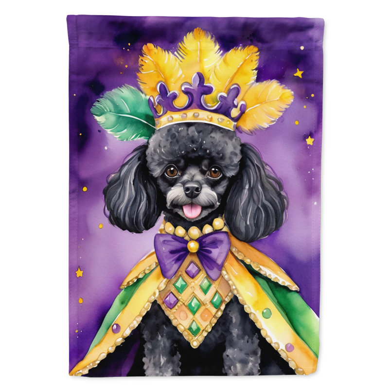 Drapeau de la maison du roi canard chocolat Mardi Gras