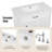 36'' Single Bathroom Vanity With Ceramic Top-720849215