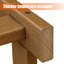Table d'appoint extérieure Denarrius Adirondack, table de patio en PEHD facile d'entretien et résistante aux intempéries-82573191