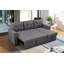 Canapé-lit modulaire réversible gris foncé Ashlyn-2146466156