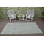 Handmade Vintage Turkish Area Rug with Soft Green Pastel and  Bohemian Pattern