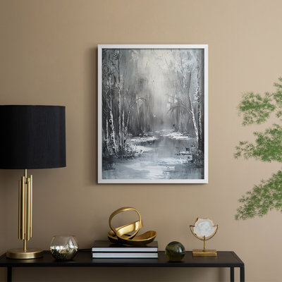 LANDSCAPES Series LXXXI  -Premium Framed Print -Ready to Hang - No Nails Required
