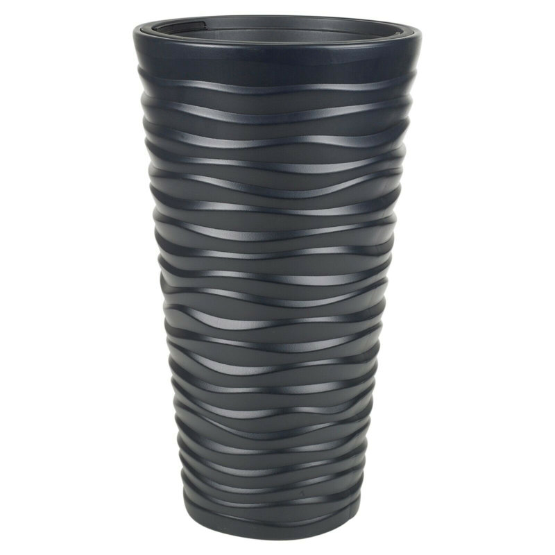 Brandenburg Pot Planter, Stone Grey
