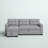 Chanele Upholstered L-Shaped Sectional Reversible-222361518