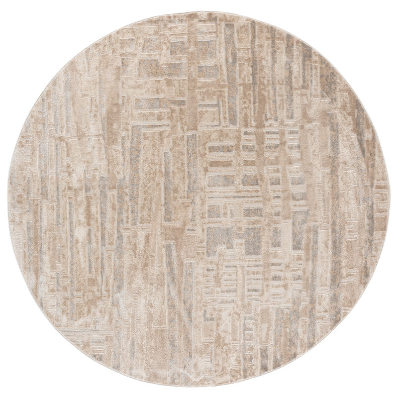 Tapis abstrait 810 Madrid Performance, Round 6'-7