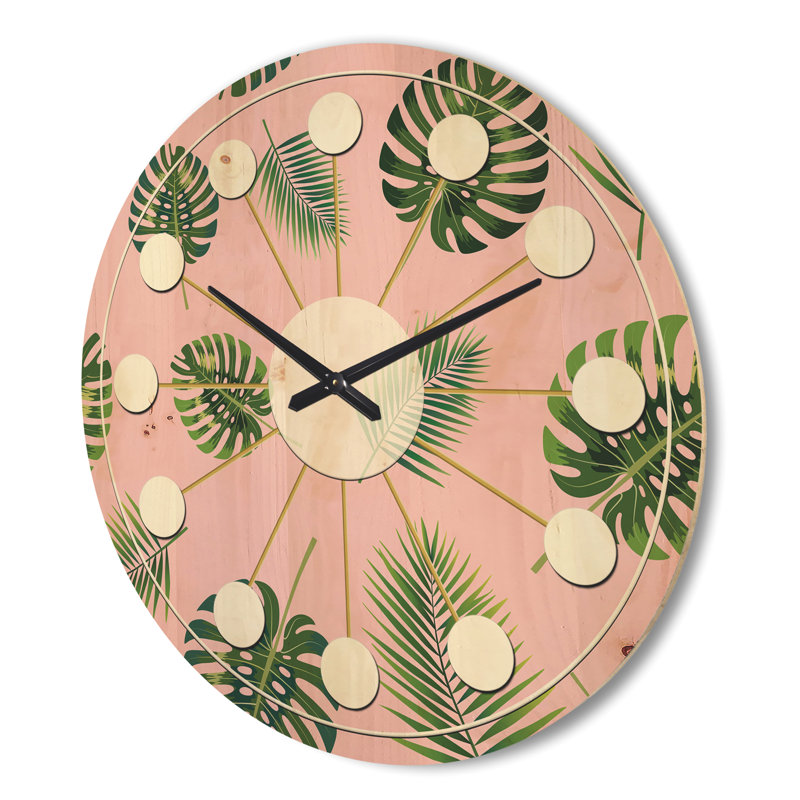 Horloge murale Palm, Très grand