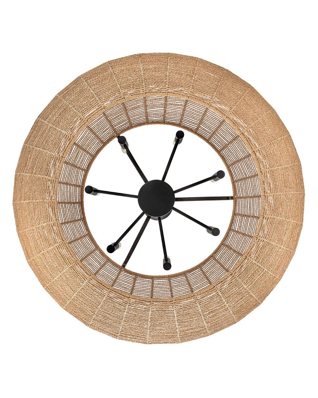 Ariza 5 - Light Chandelier, Black/Brown