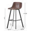 Ensemble de 2 tabourets de bar 30 po Dax