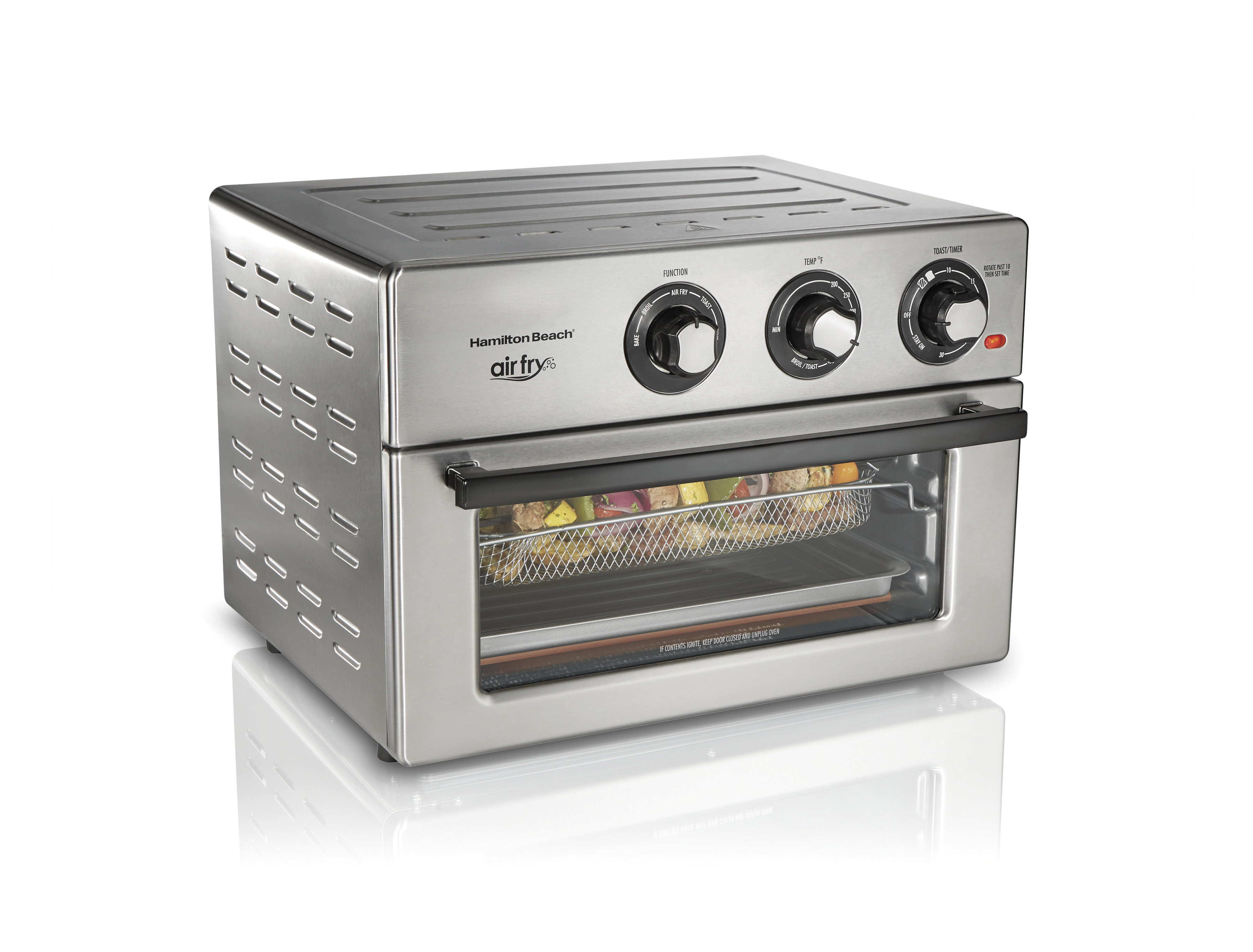 Hamilton Beach® Air Fry Countertop Oven 6 Cooking Functions & Reviews