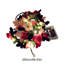 Guirlande de roses en rotin rose-432822831